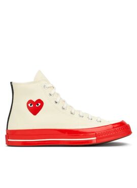 red sole cdg x converse